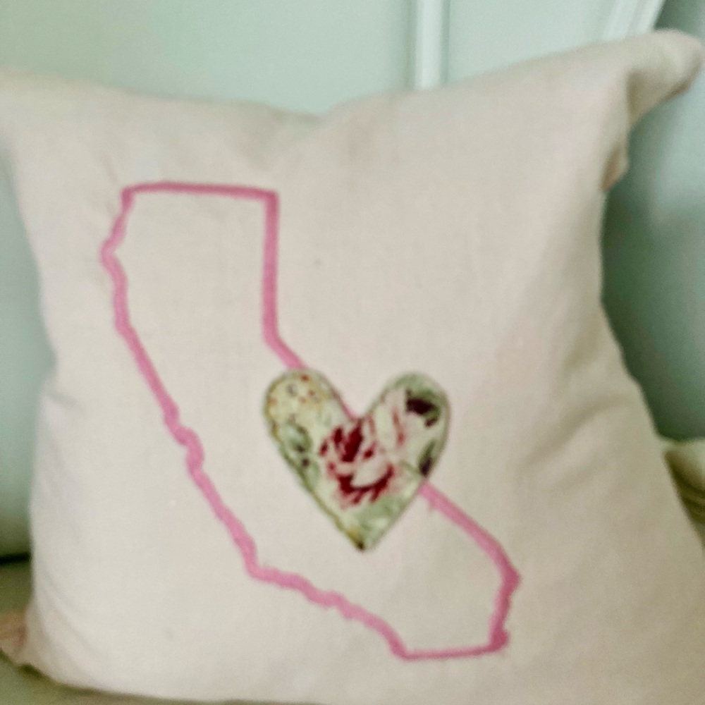 Rachel  Ashwell Pink California Pillow